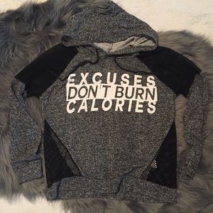 Workout hoodie/pullover